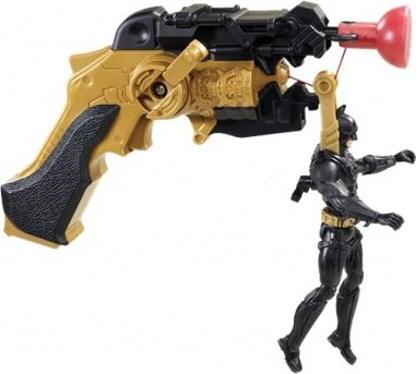 Игрушечное оружие Mattel Пистолет на присоске с фигуркой Бэтмена X5806-DW1E